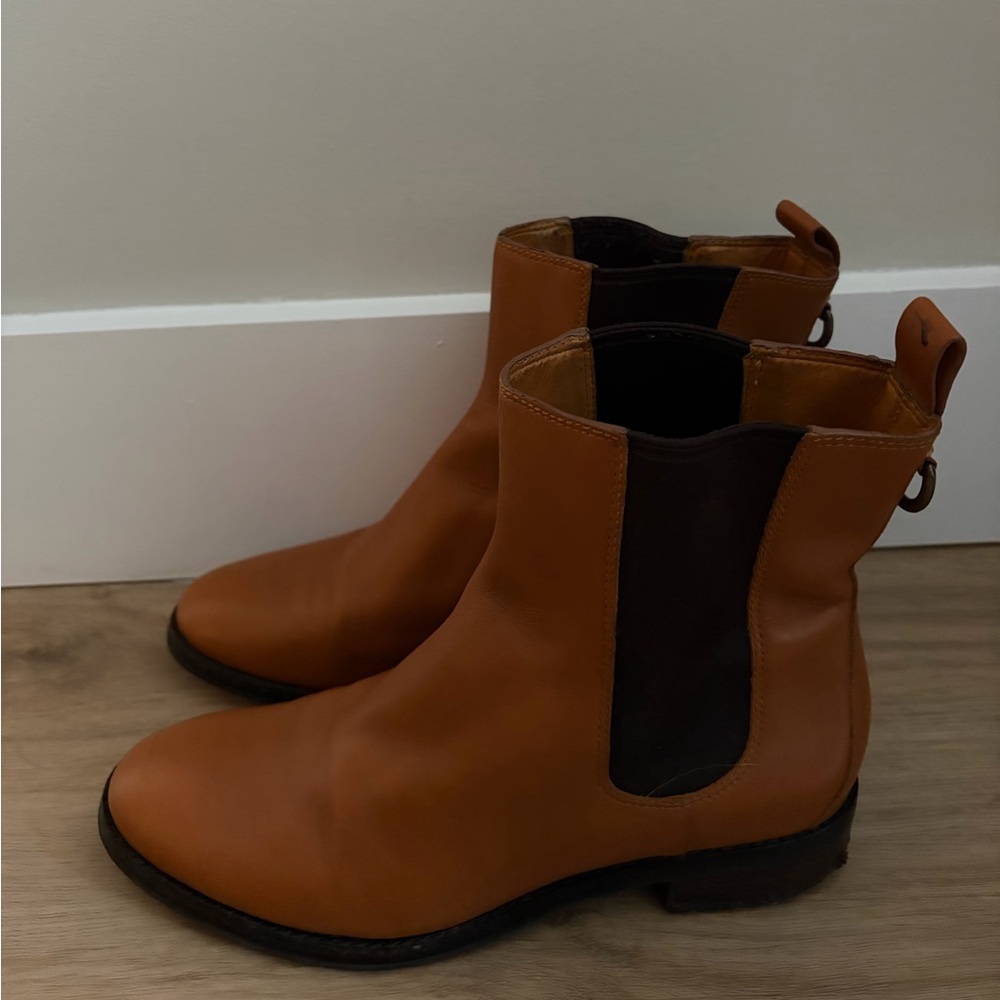 Cole Haan - Brown Leather Chelsea Boots